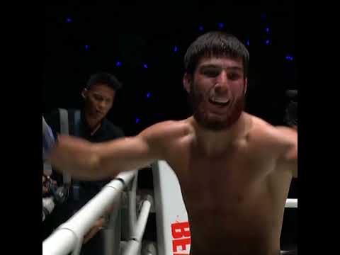 BLAST OFF 🚀 Dzhabir Dzhabrailov obliterates Chase Mann in Round 1 to improve to 7-0!