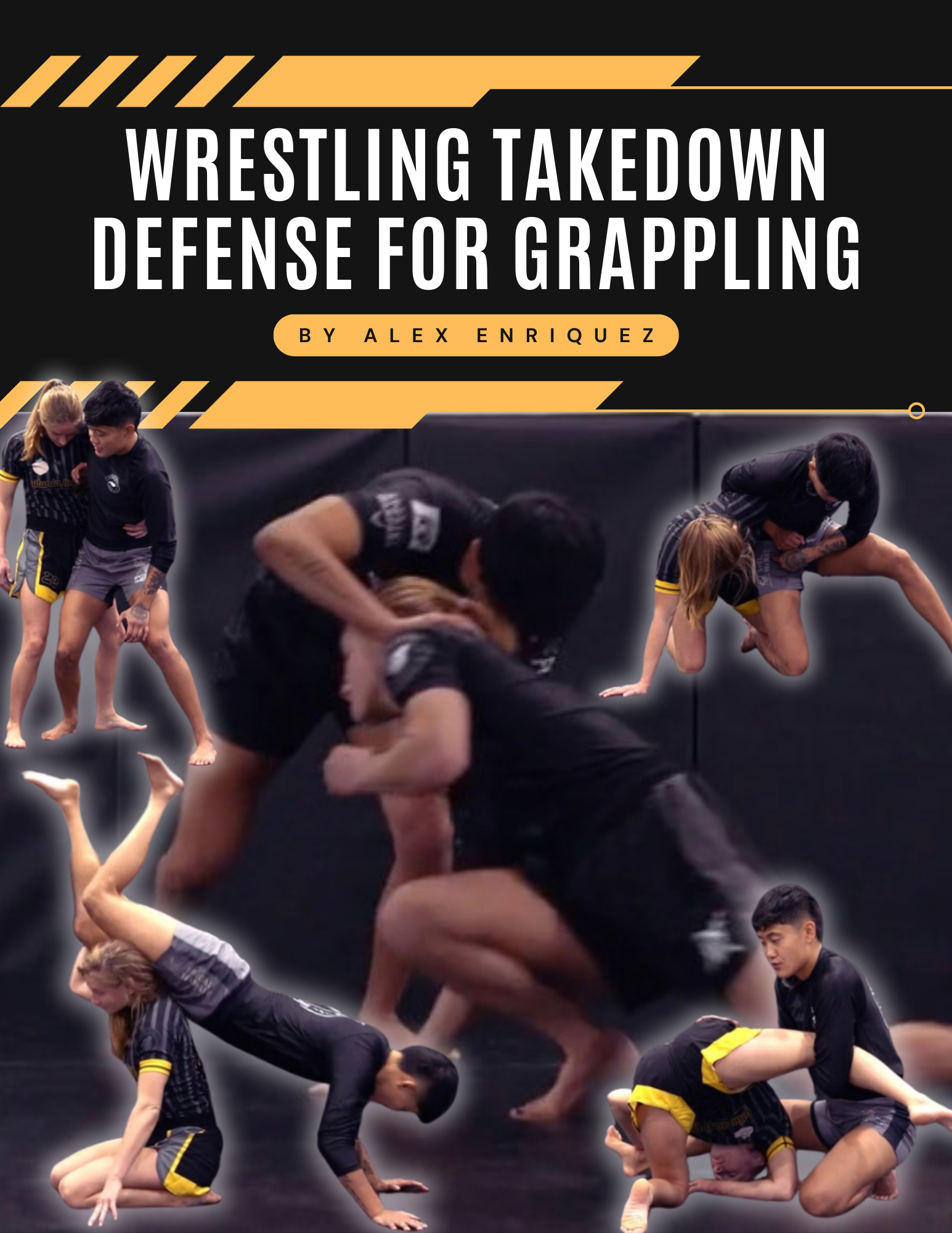 Wrestling Takedown Defense For Grappling by Alex Enriquez image 1