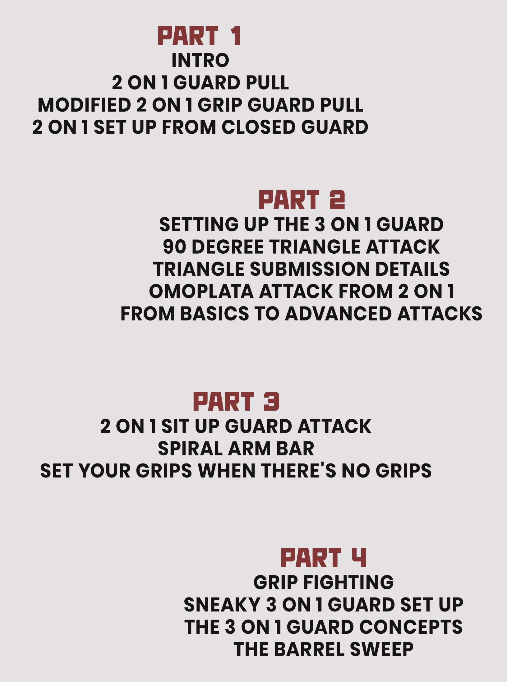 3 on 1 Guard Dominance by Andre Galvao image 2