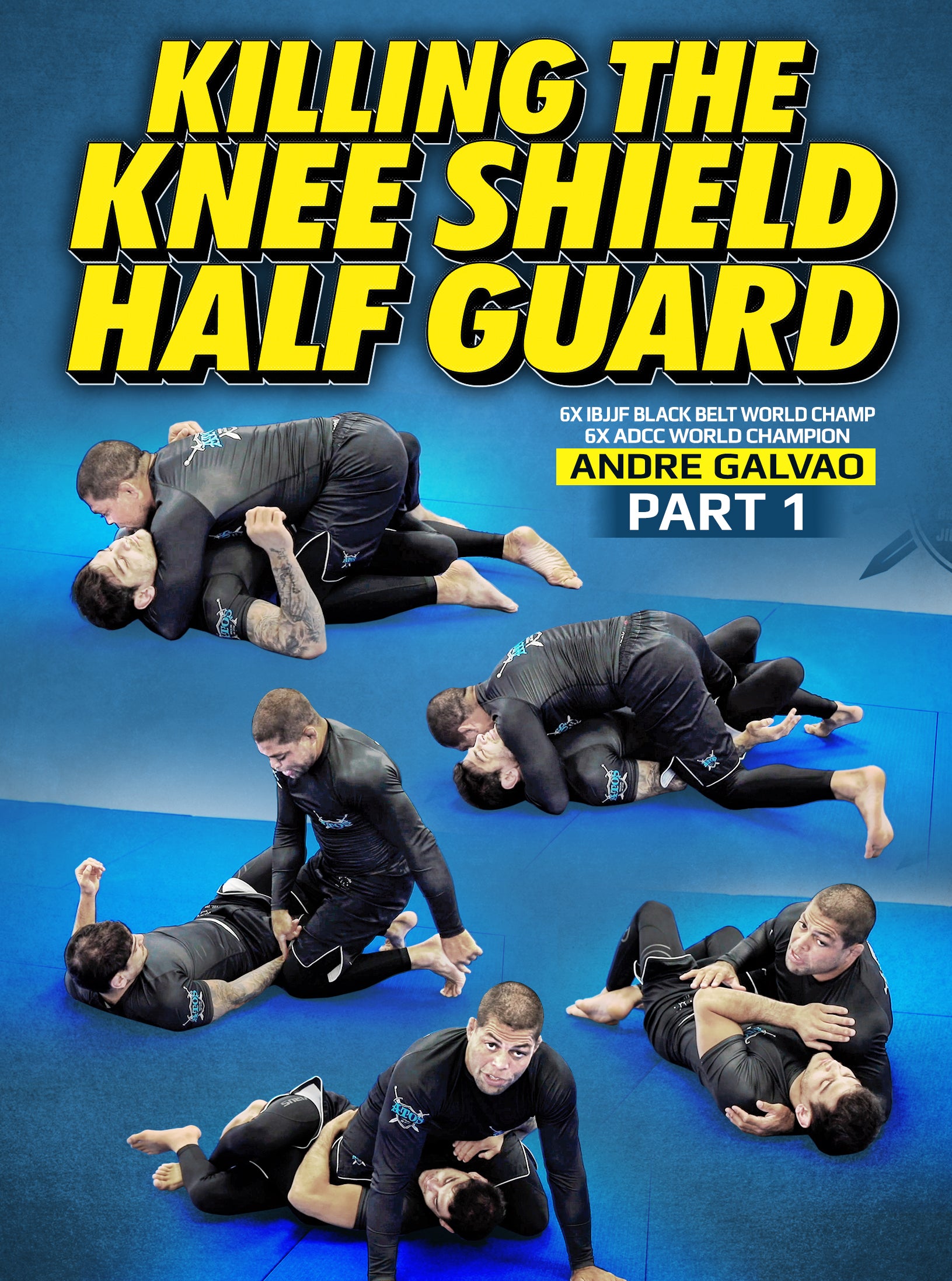 Killing The Knee Shield Half Guard by Andre Galvao image 1