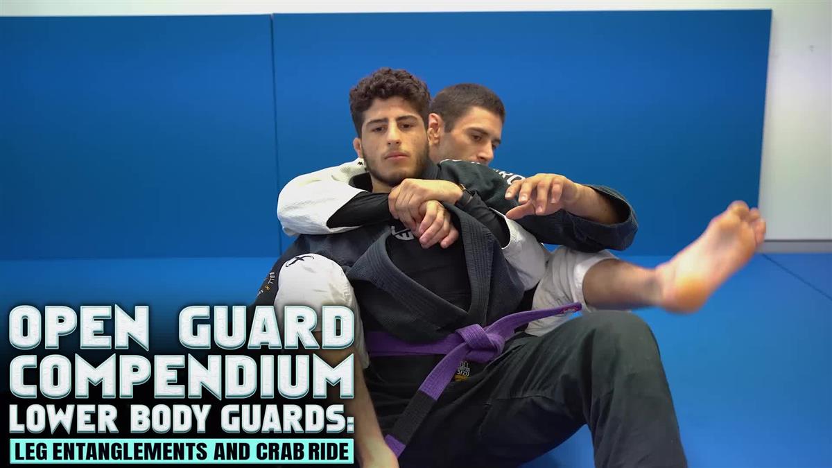 Open Guard Compendium Lower Body Guards: Leg Entanglements & Crab Ride by Ariel Tabak image 3
