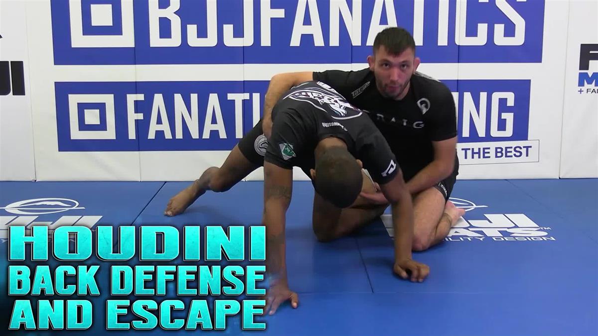 Houdini Back Defense and Escapes by Ash Williams image 3