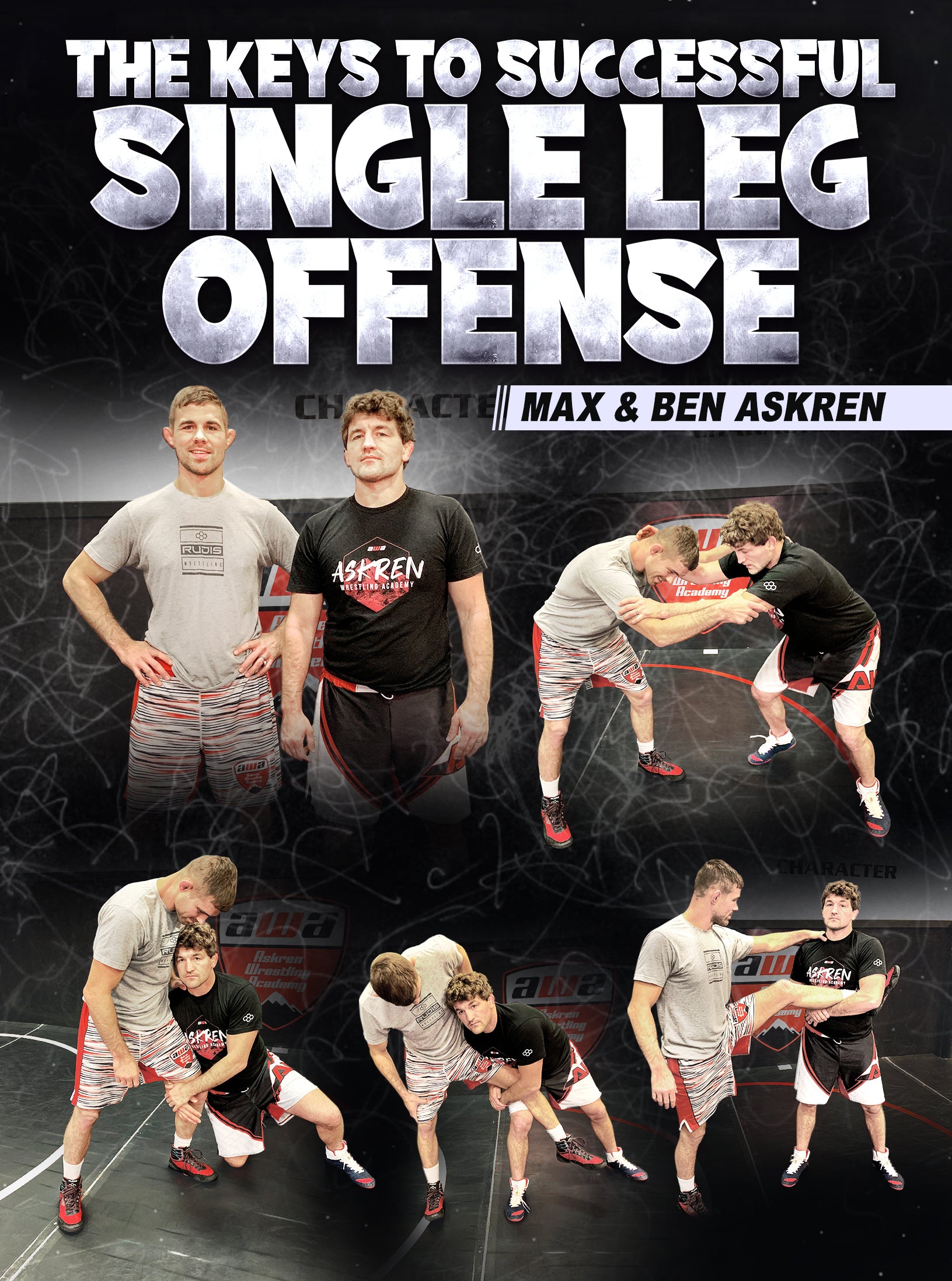 The Keys To Successful Single Leg Offense by Max & Ben Askren image 1