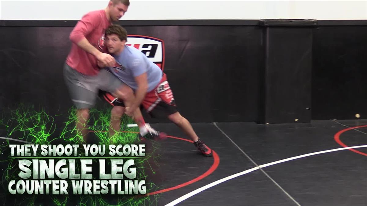 They Shoot, You Score: Single Leg Counter Wrestling by Max & Ben Askren image 3