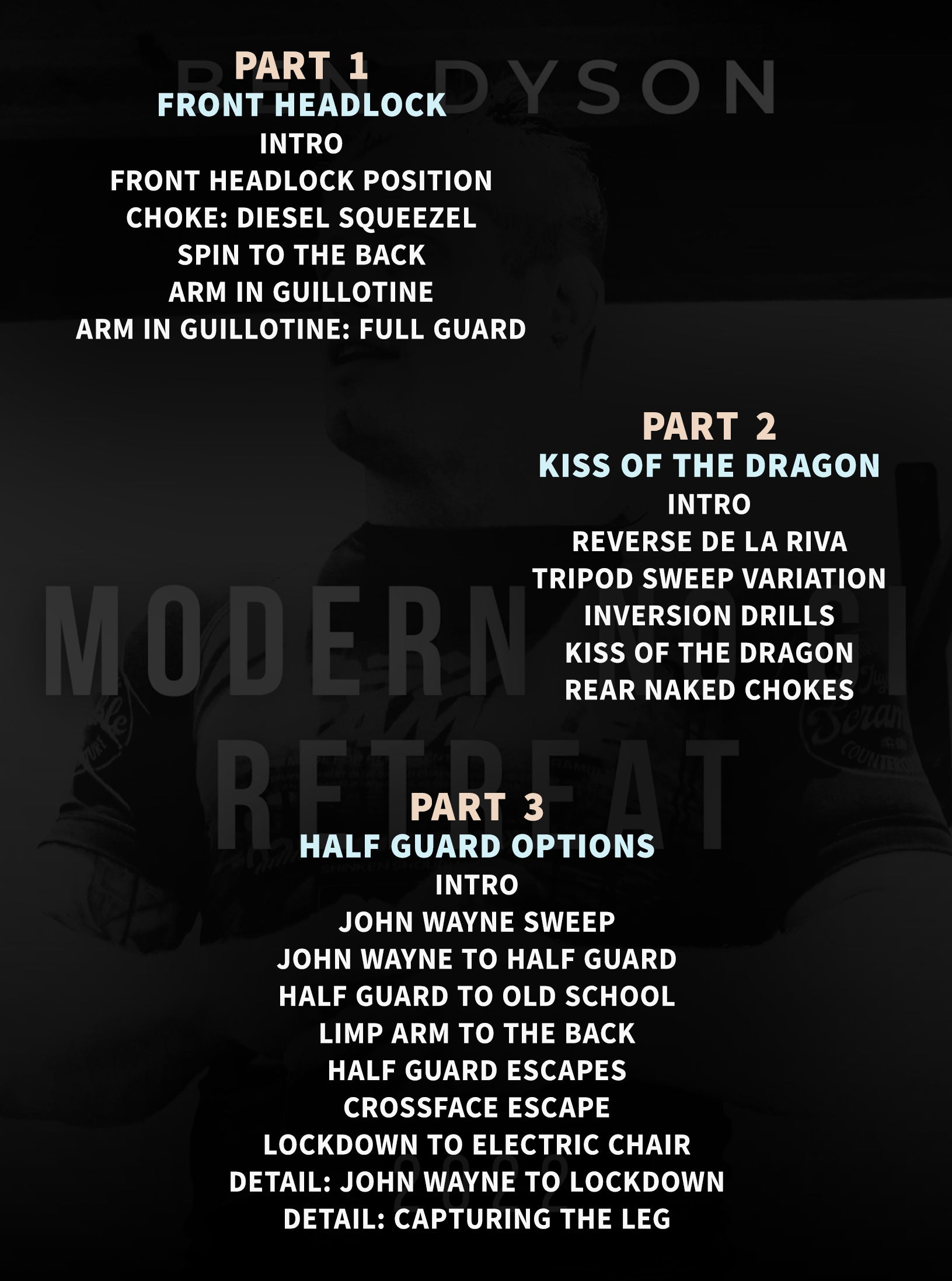 Modern No Gi Retreat by Ben Dyson image 2