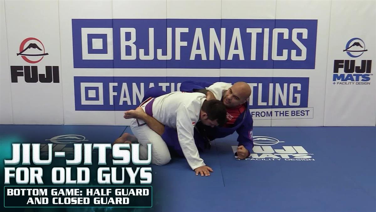 Jiu Jitsu For Old Guys Bottom Game: Half Guard and Closed Guard by Bernardo Faria image 3
