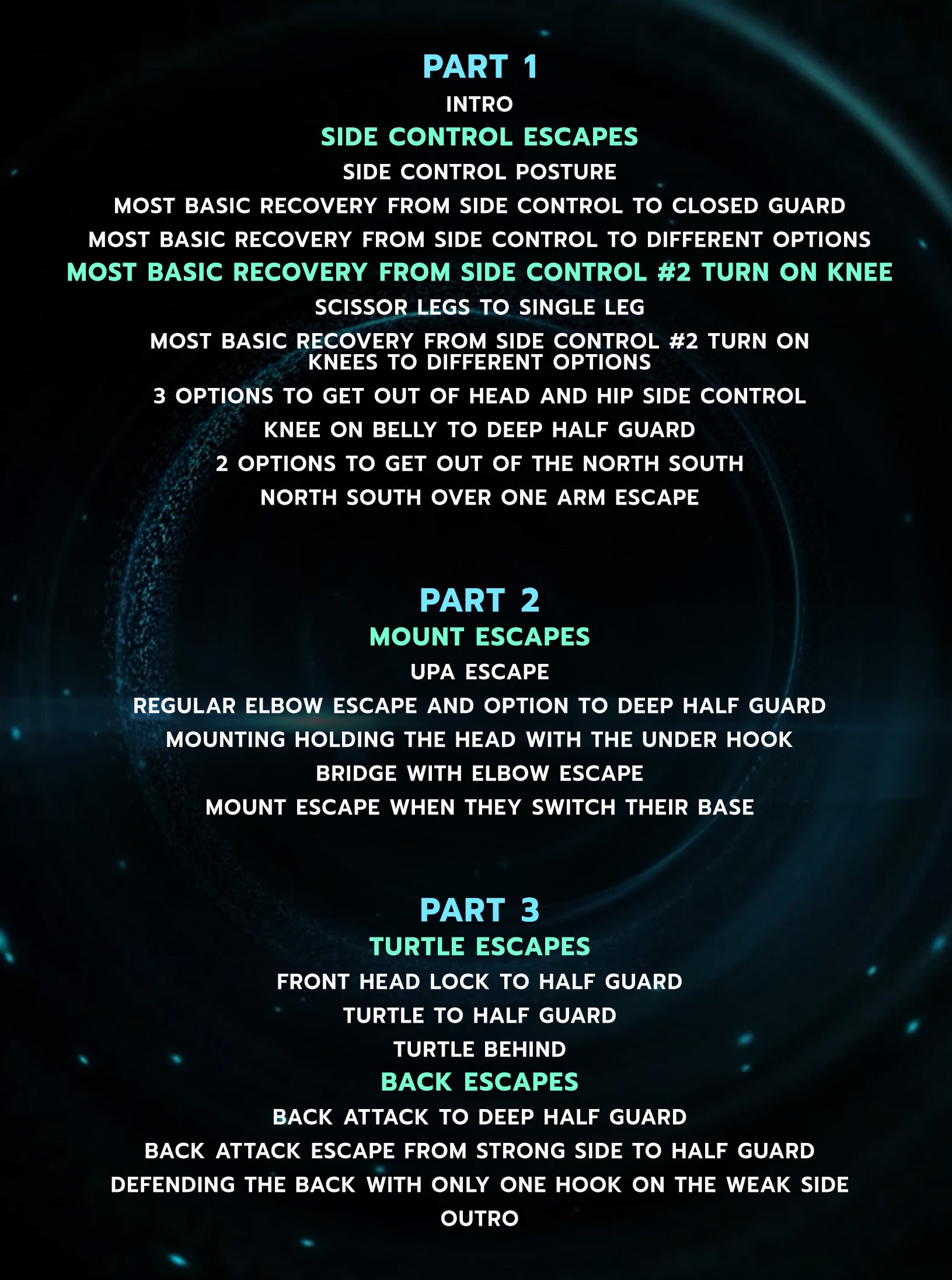 Jiu Jitsu For Old Guys: Positional Escapes by Bernardo Faria image 2