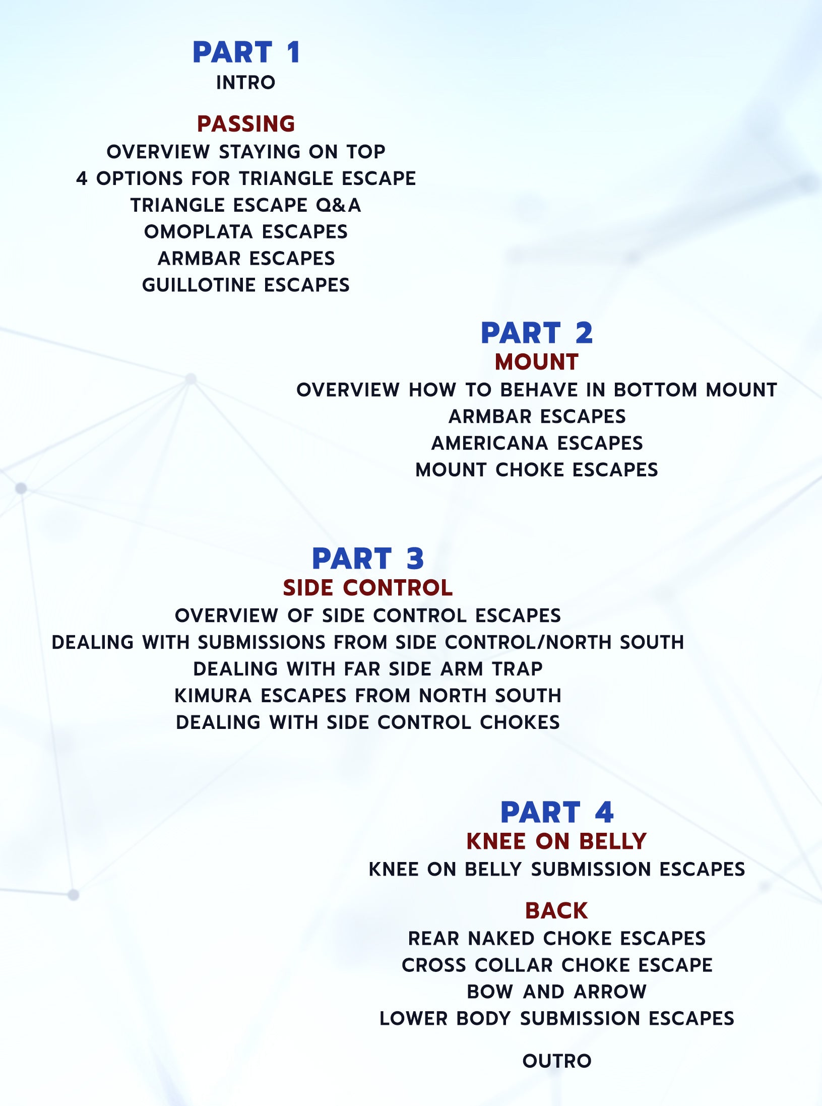 Jiu Jitsu For Old Guys: Submission Escapes by Bernardo Faria image 2