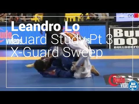 BJJ Scout: Leandro Lo Guard Study Part 3 - Modified X-Guard Sweep