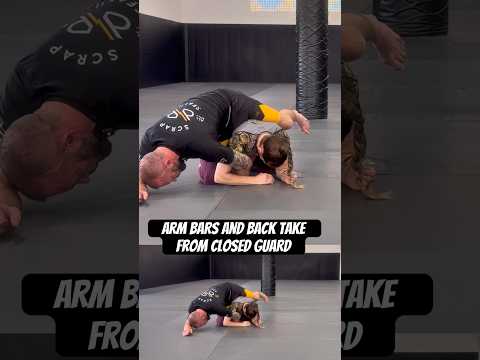 Closed Guard Arm Bars and Back Take