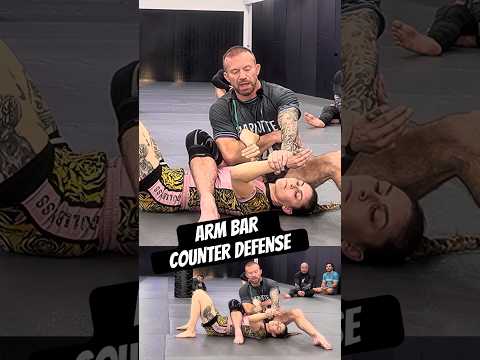 Arm Bar Defense Counter