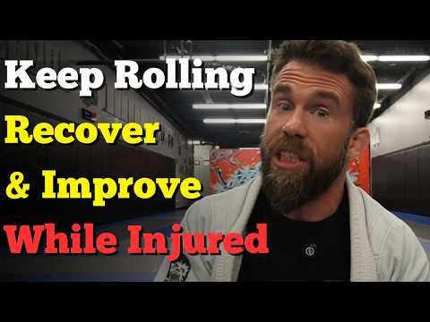How to Roll While You’re Injured to Recover & Improve in BJJ