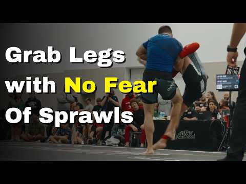 Steer Clear of Sprawls with 2 Single Leg Takedowns for BJJ