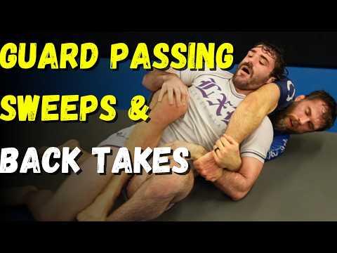 5 Rounds of No Gi BJJ Rolling with White to Black Belt