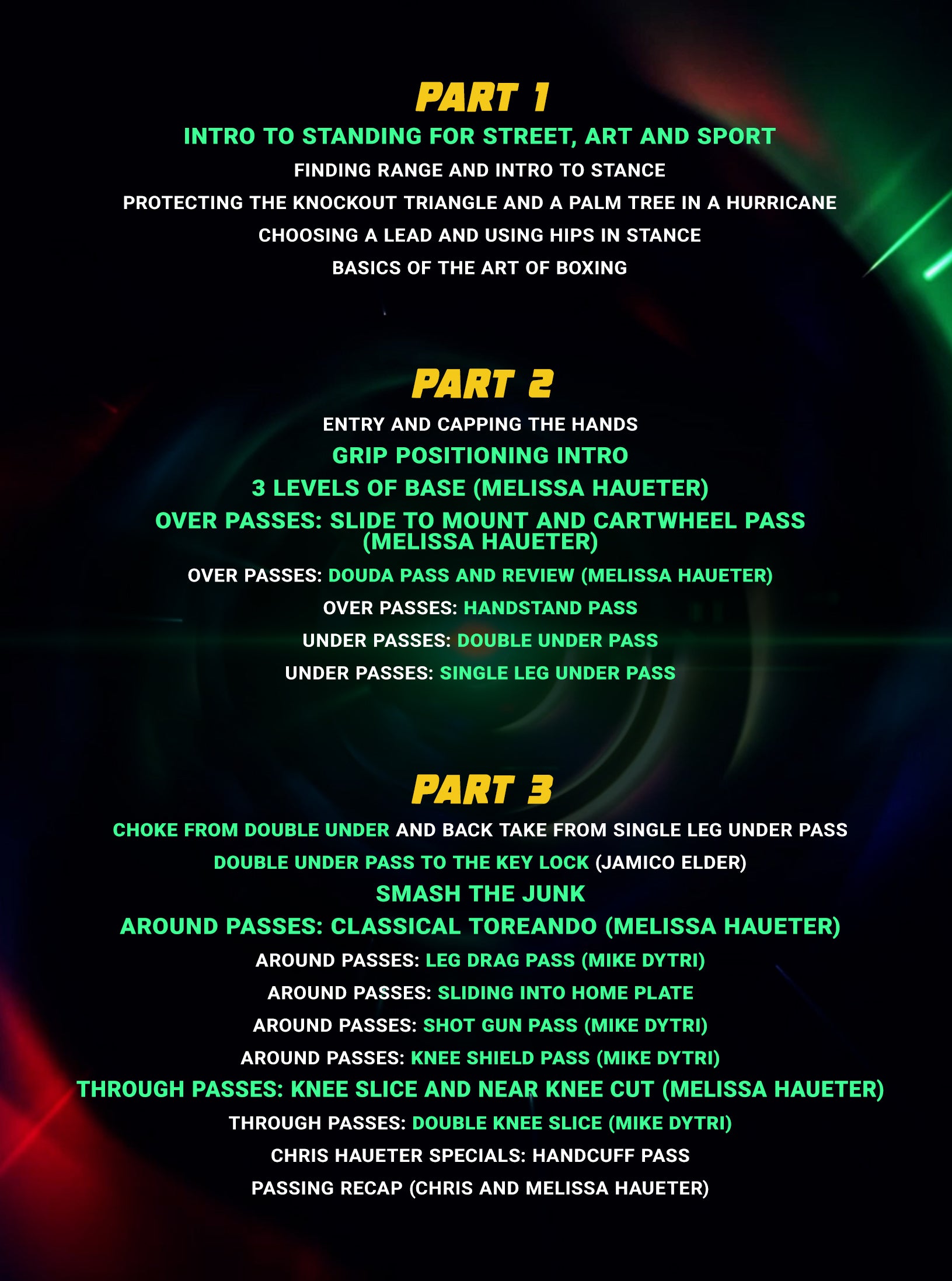 Intro to Standing And Passing Guard 101 by Chris Haueter image 2