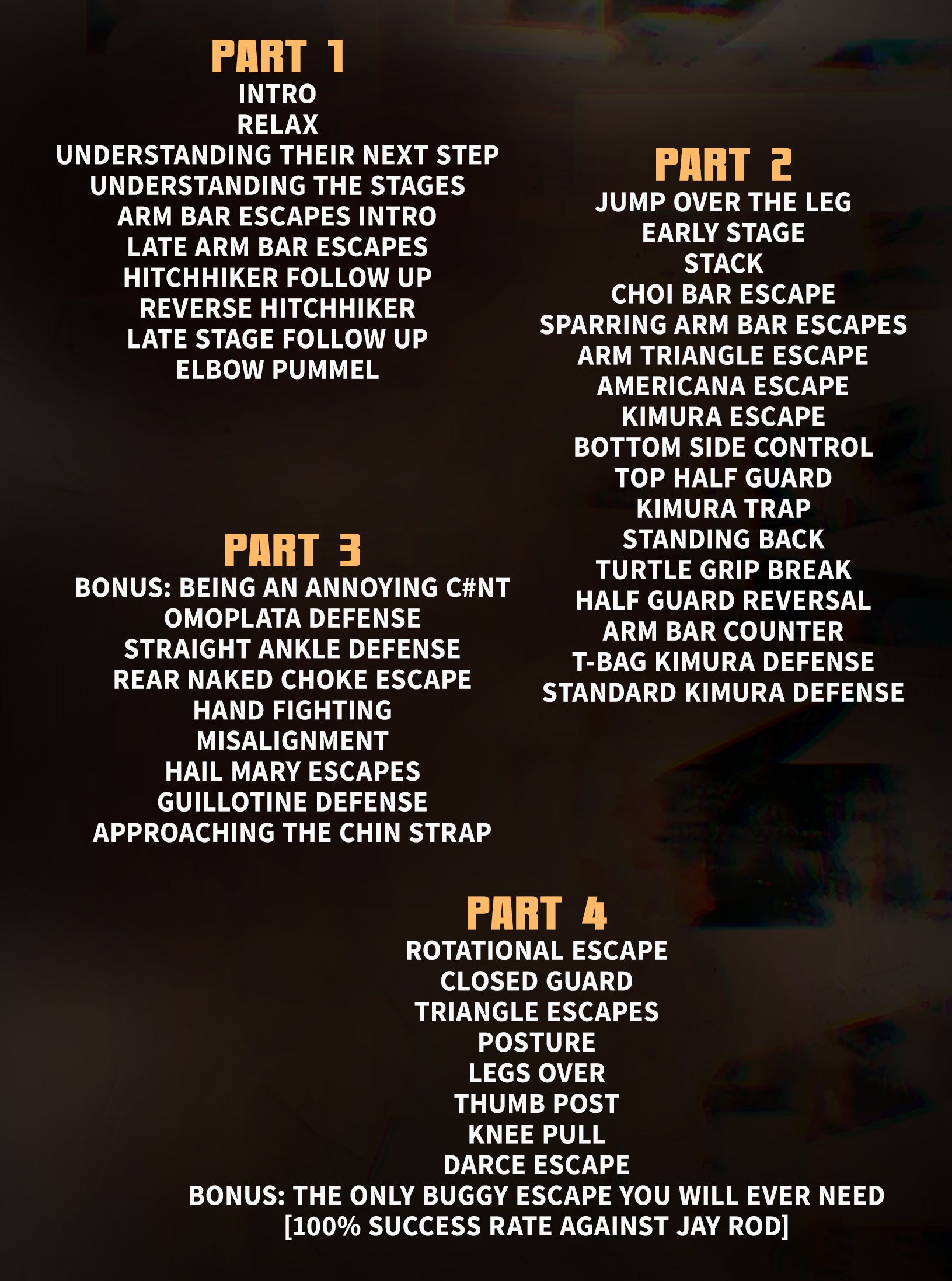 Edging Your Way Out Of Danger: Submission Escapes - BDSM Jitsu by Craig Jones image 2