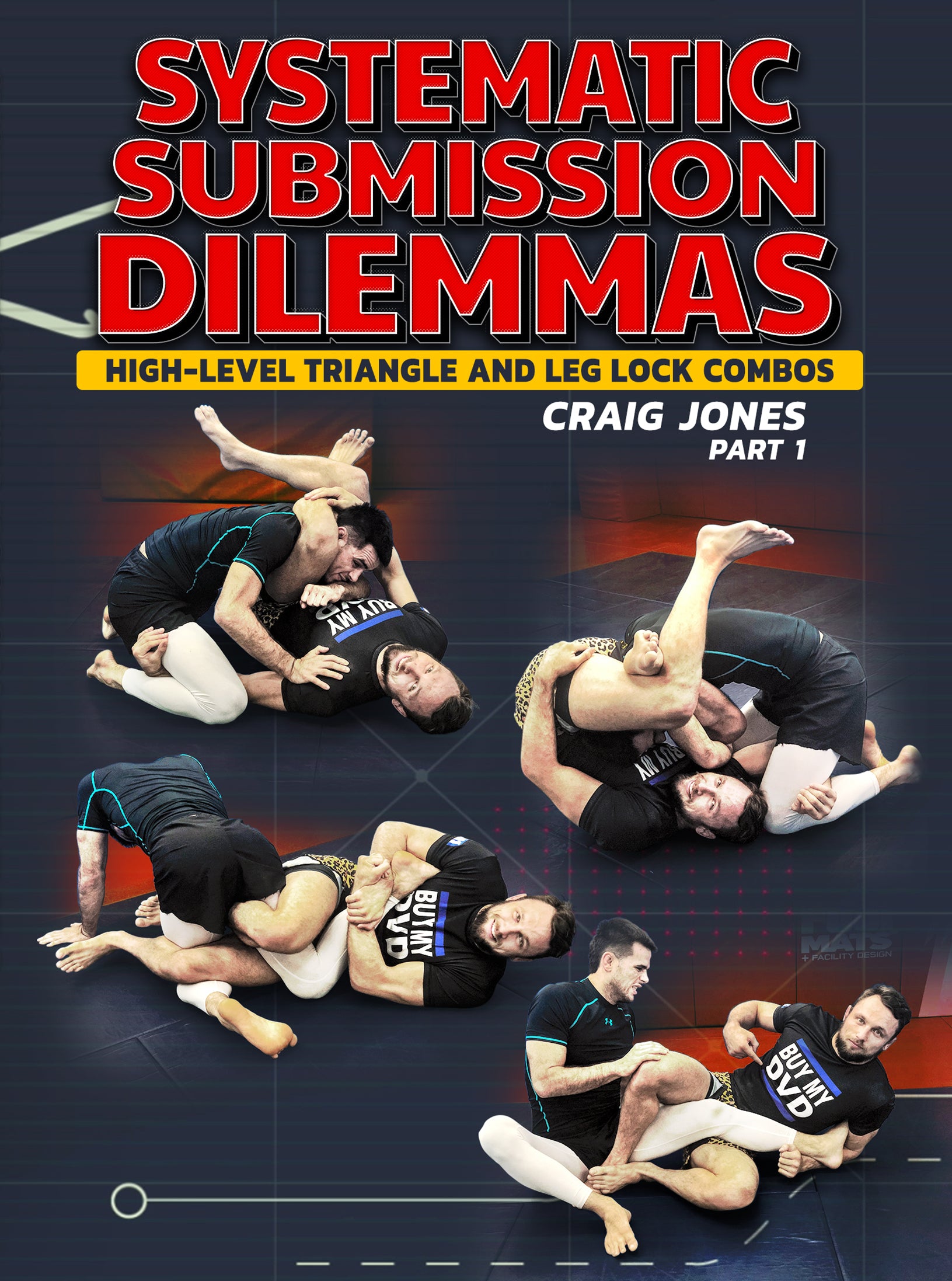 Systematic Submission Dilemmas: High Level Triangle and Leg Lock Combos by Craig Jones image 1