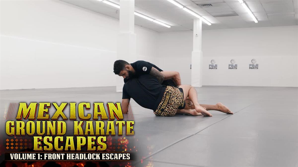 Mexican Ground Karate Escapes Volume 1: Front Headlock Escapes by Craig Jones image 3