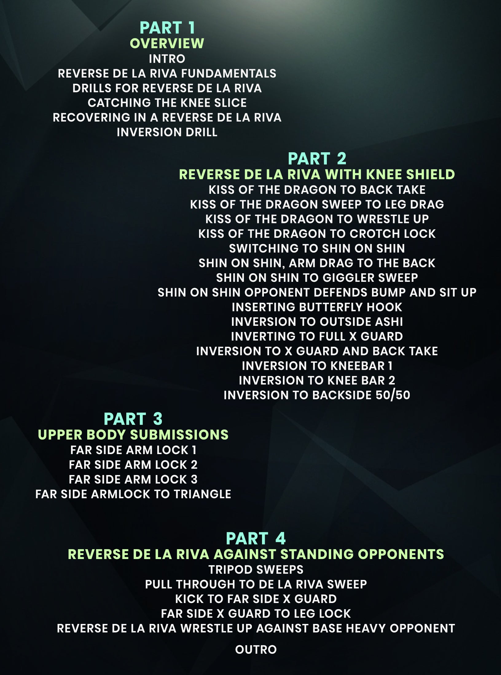 No Gi Reverse De La Riva by Dante Leon image 2