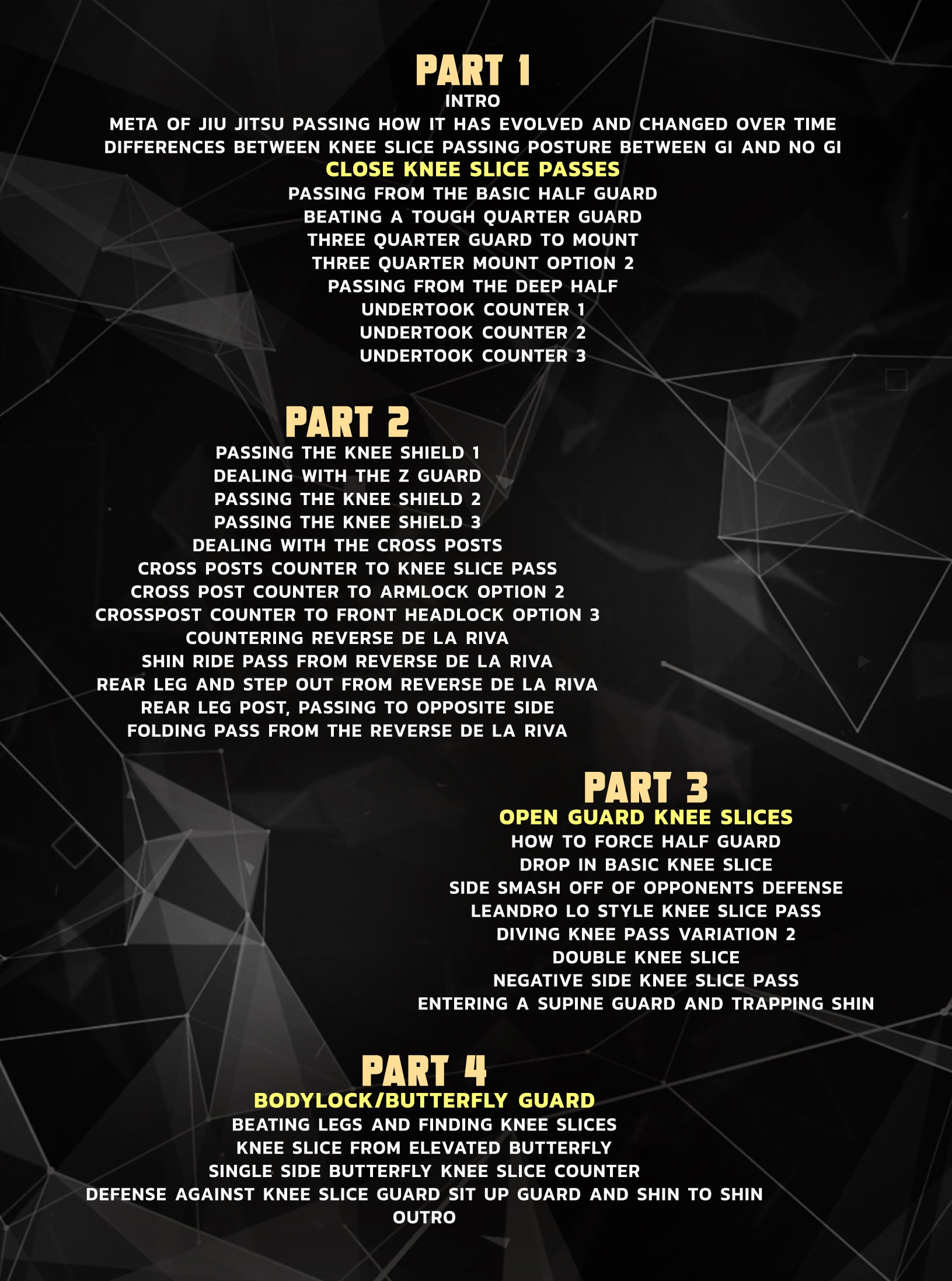 The Knee Slice Pass by Dante Leon image 2