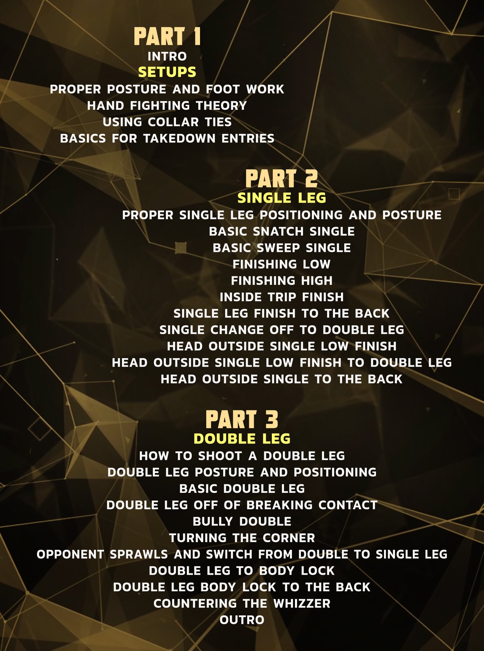 Offensive Wrestling For Jiu Jitsu Volume 1: Basic Singles and Doubles by Dante Leon image 2