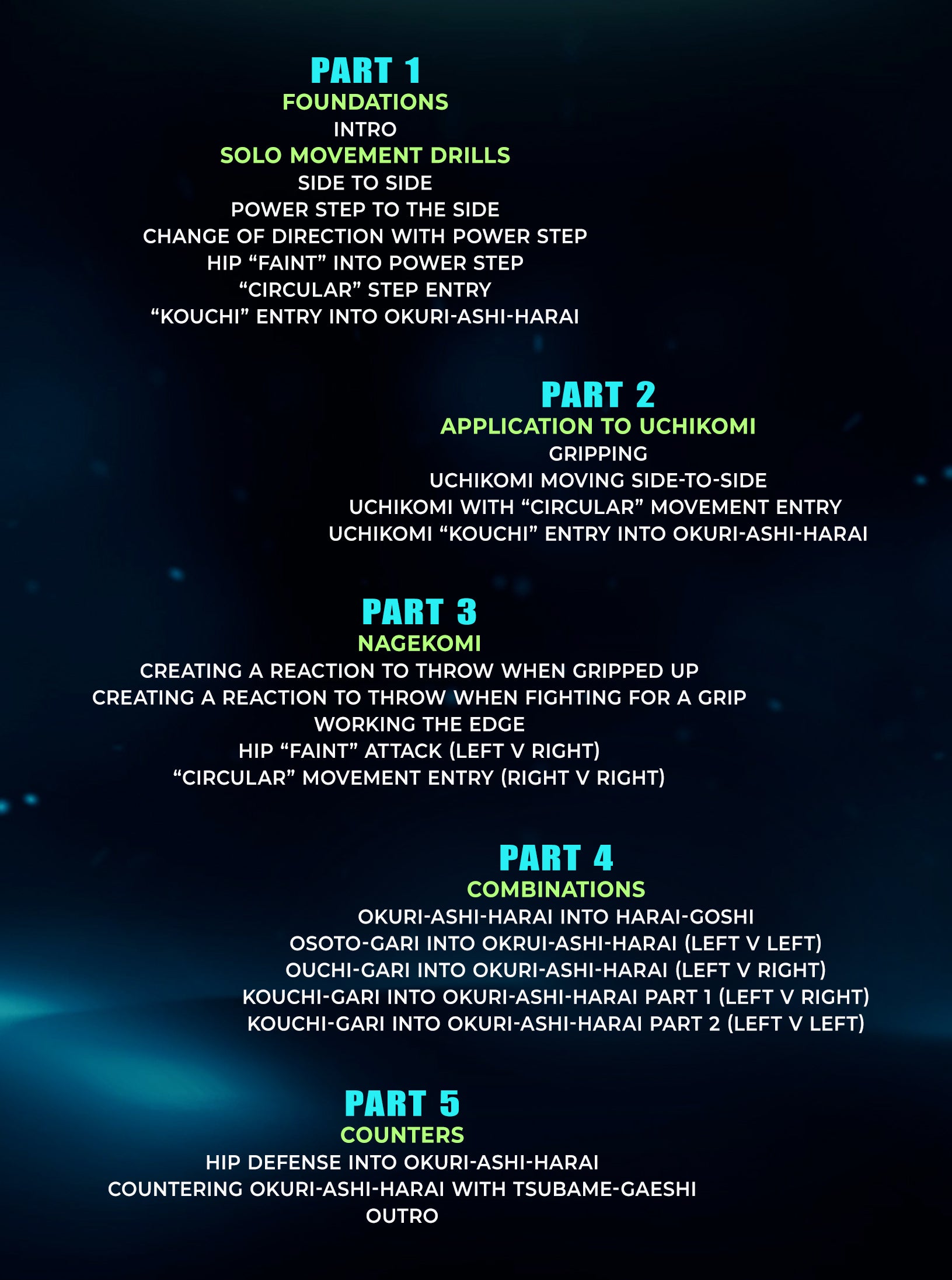 Okuri Ashi Harai System by David Groom image 2