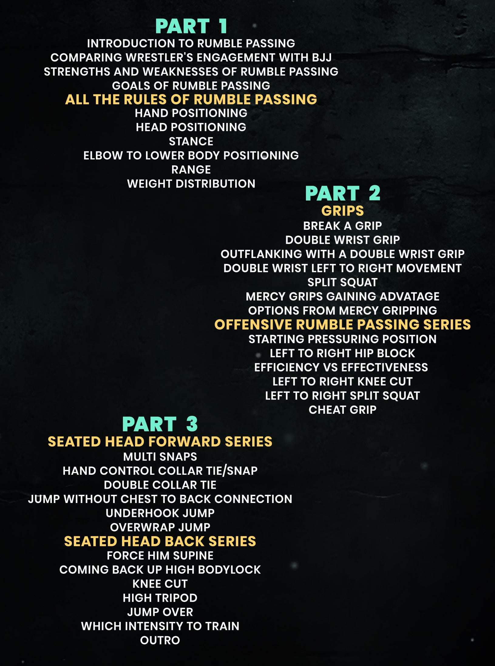 Rumble Passing: BJJ Trendsetters by Dima Murovanni image 2