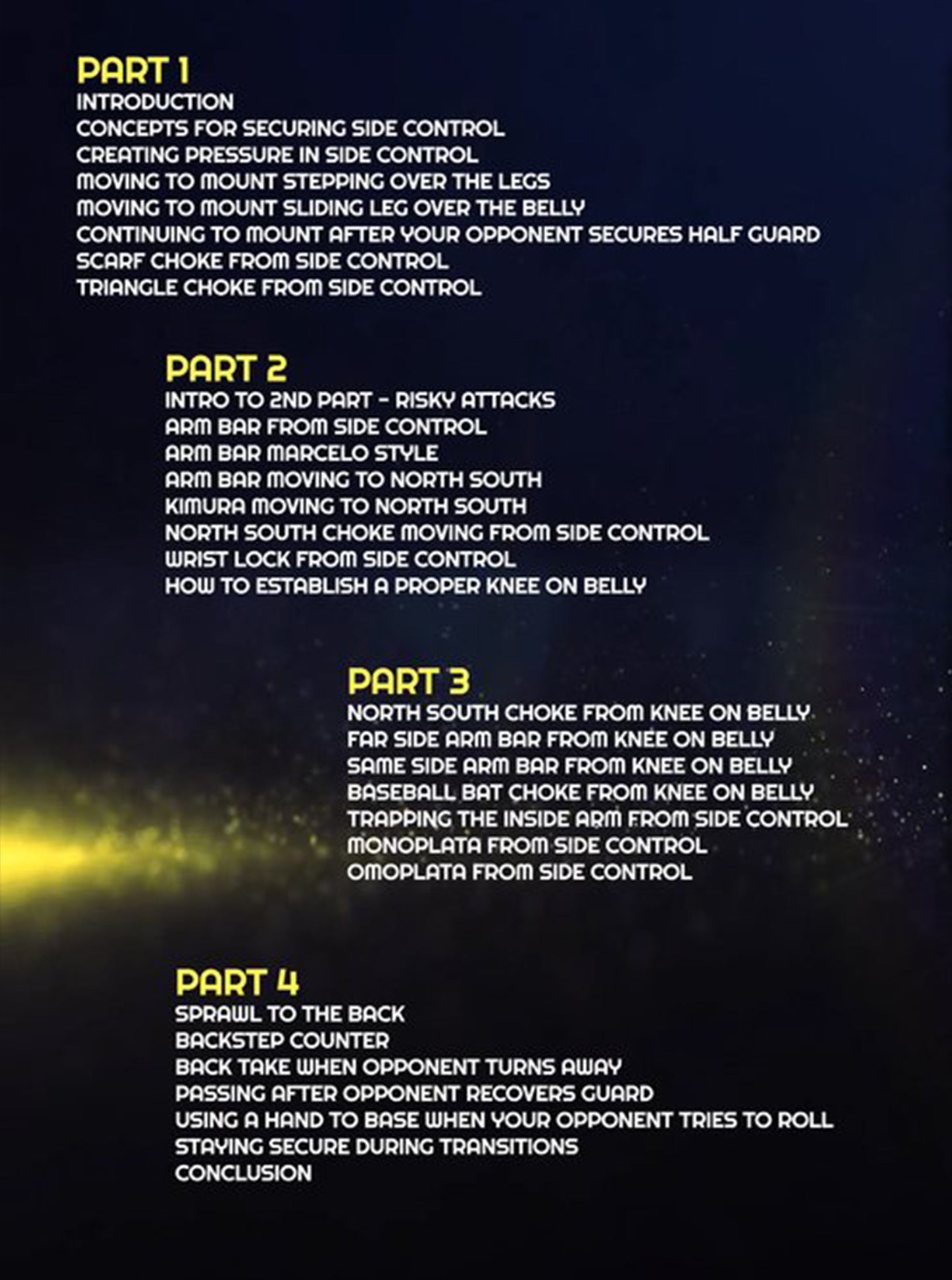 Side Control Setups & Submissions by Bernardo Faria image 2