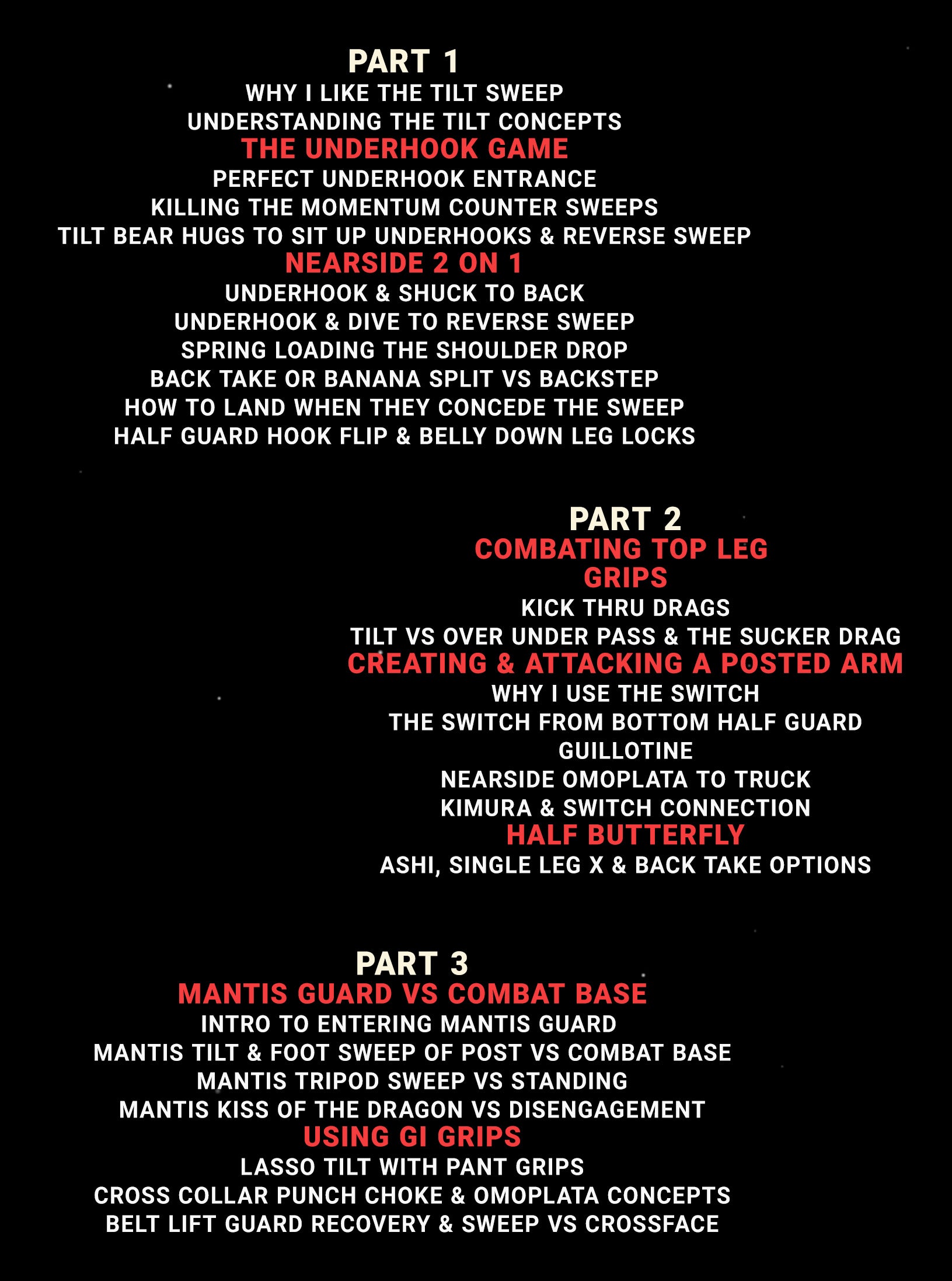 Advanced Half Guard: Tilt Sweep by Brandon Quick image 2