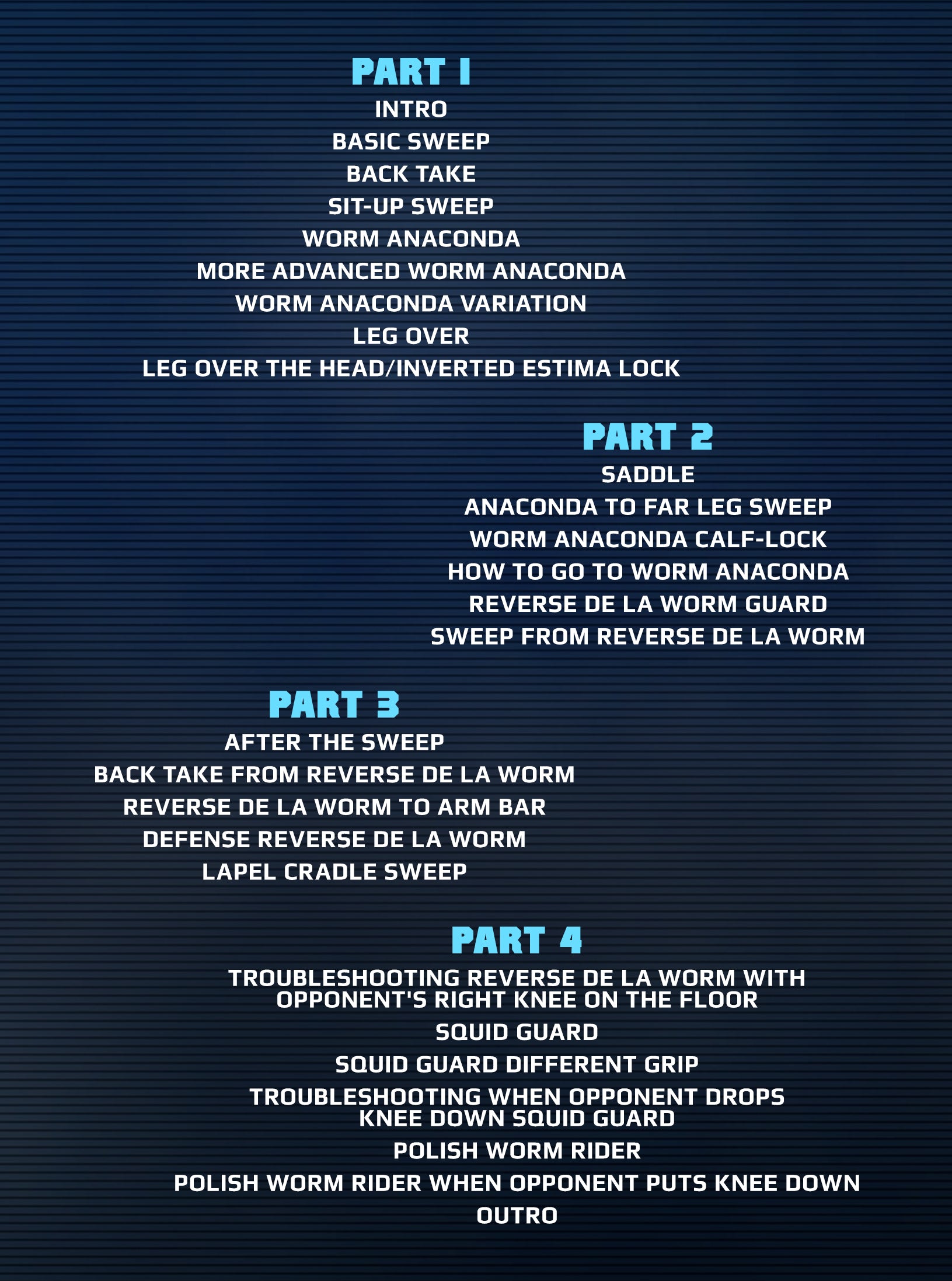 Mastering The Lapel Guard Volume 4: Worm Guards by Braulio Estima image 2