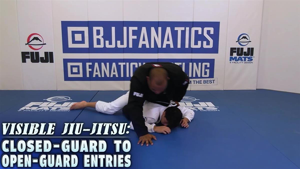Visible Jiu Jitsu: Closed Guard To Open Guard Entries by Bruno Bastos image 3