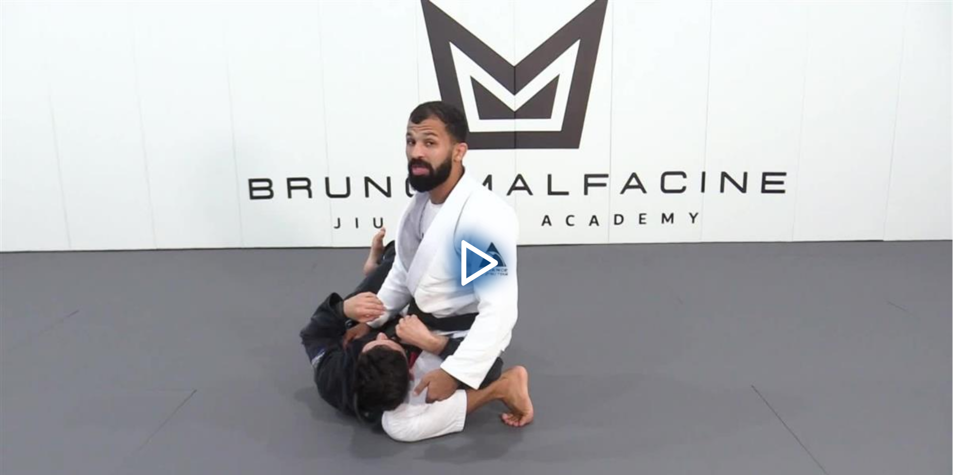 How To Beat Bigger Guys: Half Guard Passing by Bruno Malfacine image 5