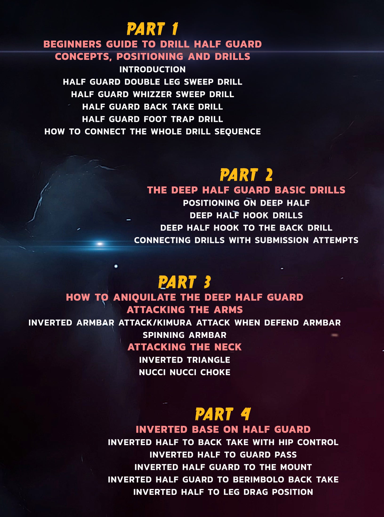 Killing The Deep Half Guard by Caio Nucci image 2