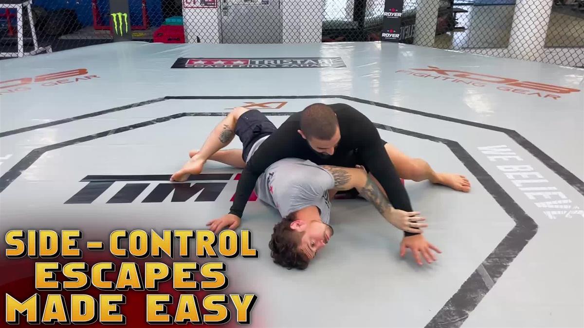 Side Control Escapes Made Easy by Firas Zahabi image 3