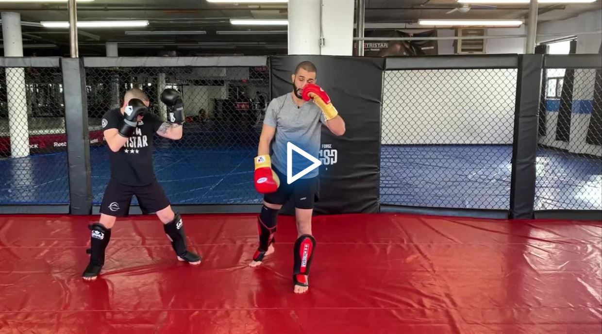 Core Striking Combinations and Tricky Attacks by Firas Zahabi image 5