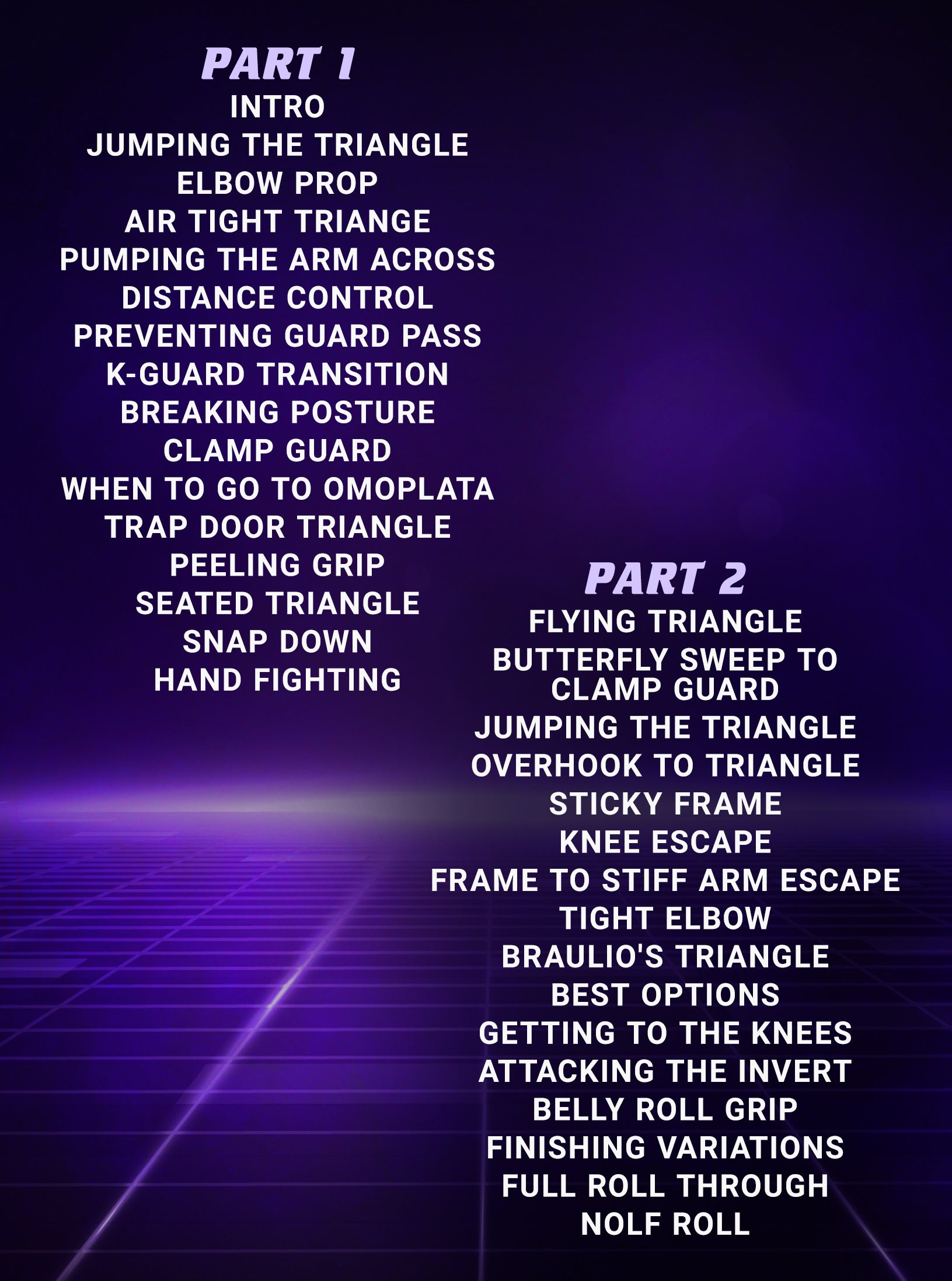 Zahabi's Favorite Triangle Chokes by Firas Zahabi image 2