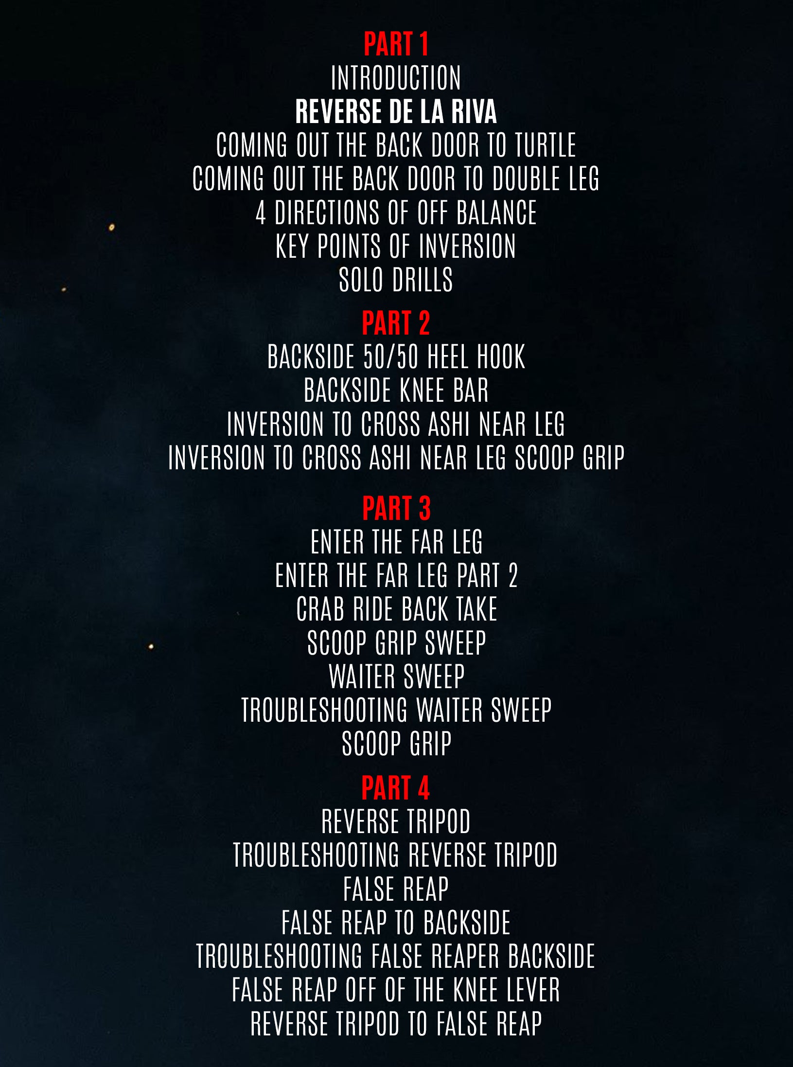 Forging The Guard: Reverse De La Riva by Giancarlo Bodoni image 2