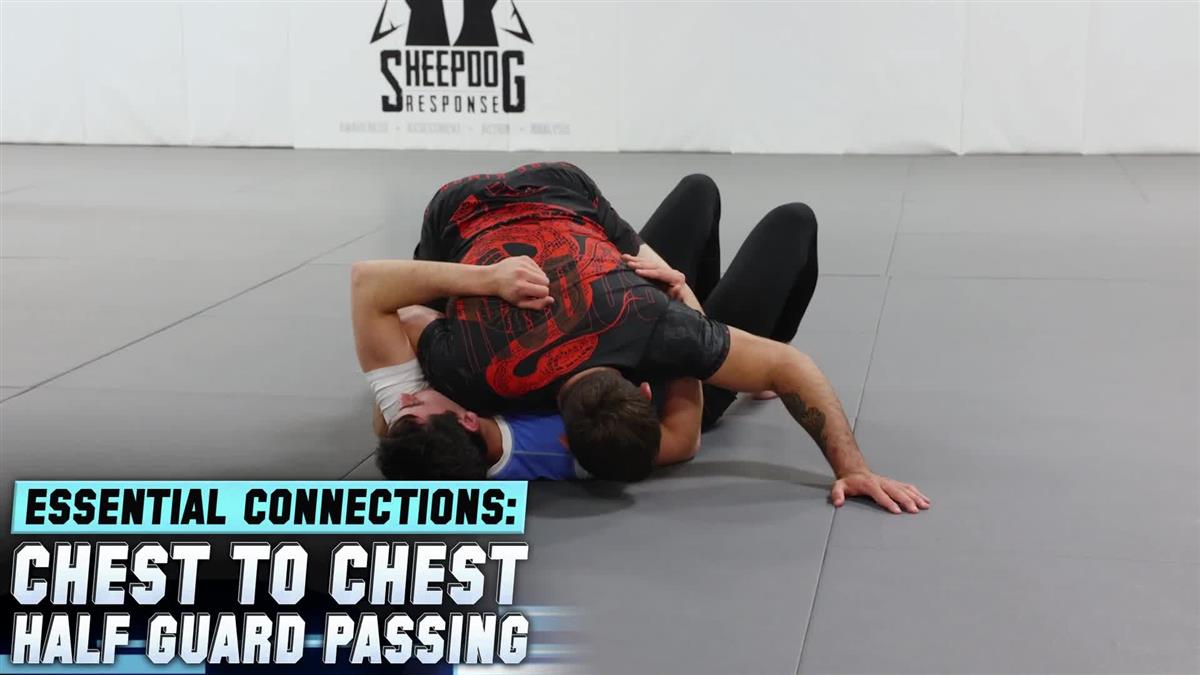 Essential Connections: Chest To Chest Half Guard Passing by Giancarlo Bodoni image 3