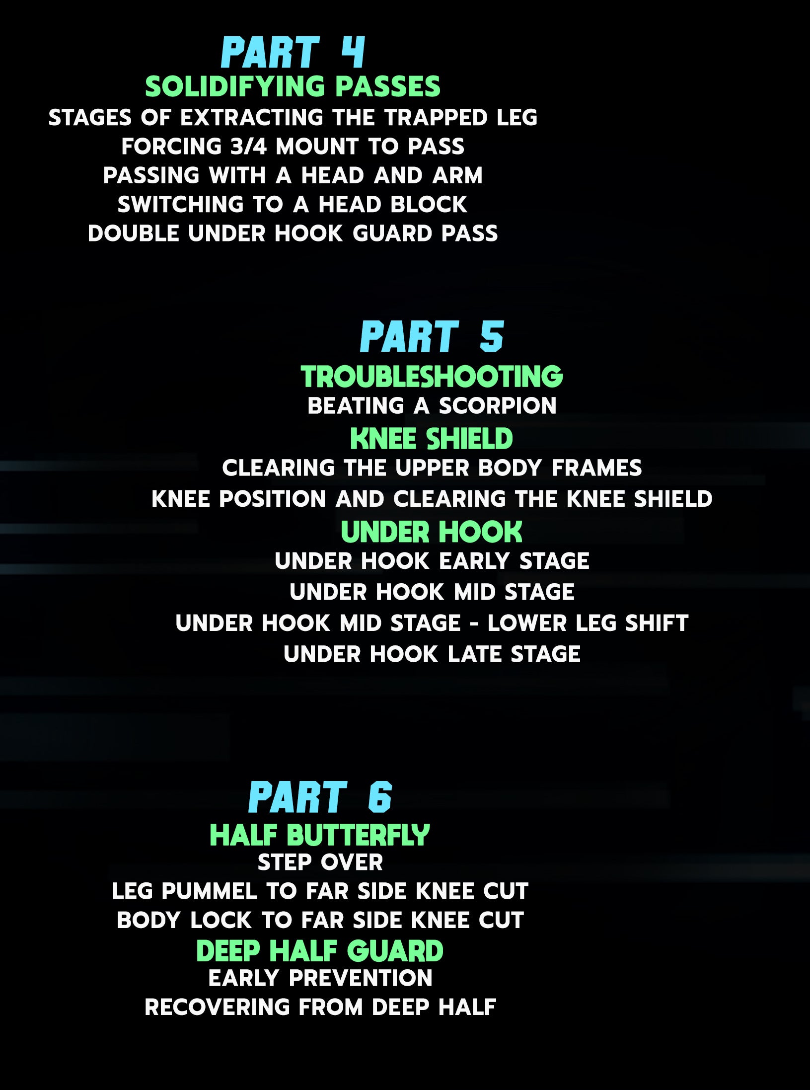 Essential Connections: Chest To Chest Half Guard Passing by Giancarlo Bodoni image 4