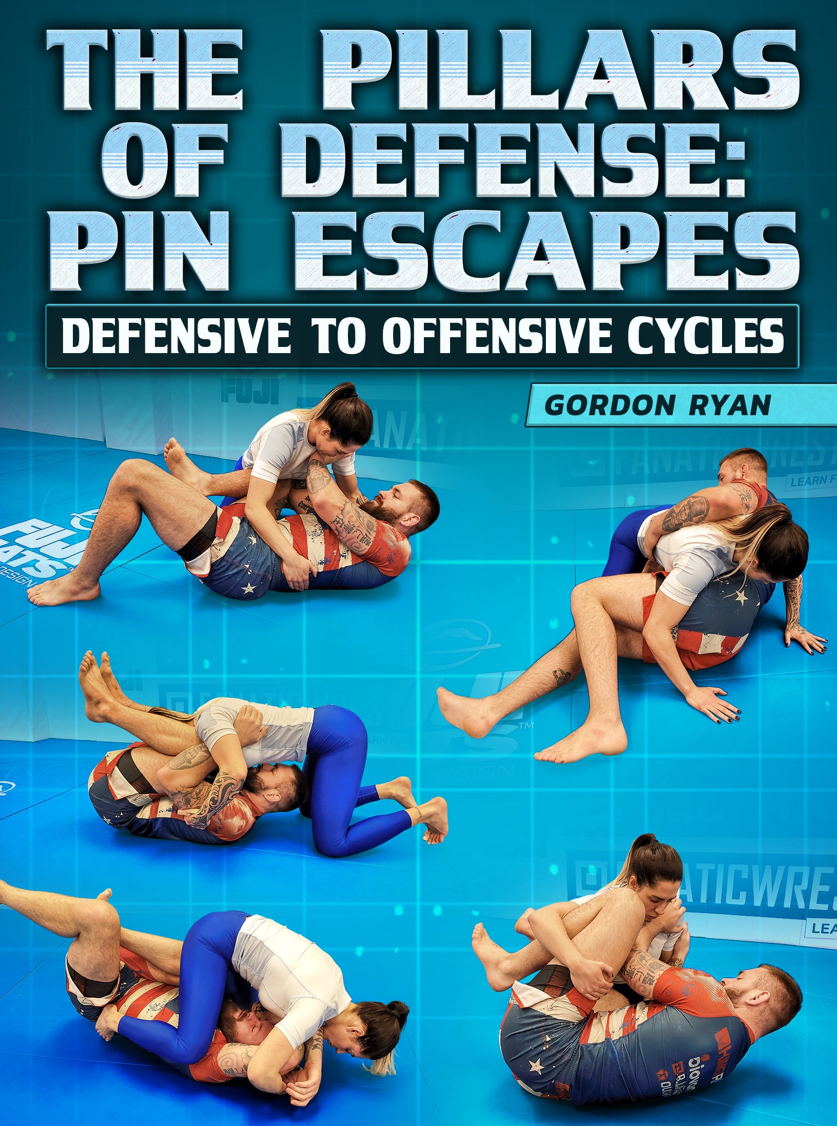 The Pillars of Defense: Pin Escapes - Defensive to Offensive Cycles by Gordon Ryan image 1