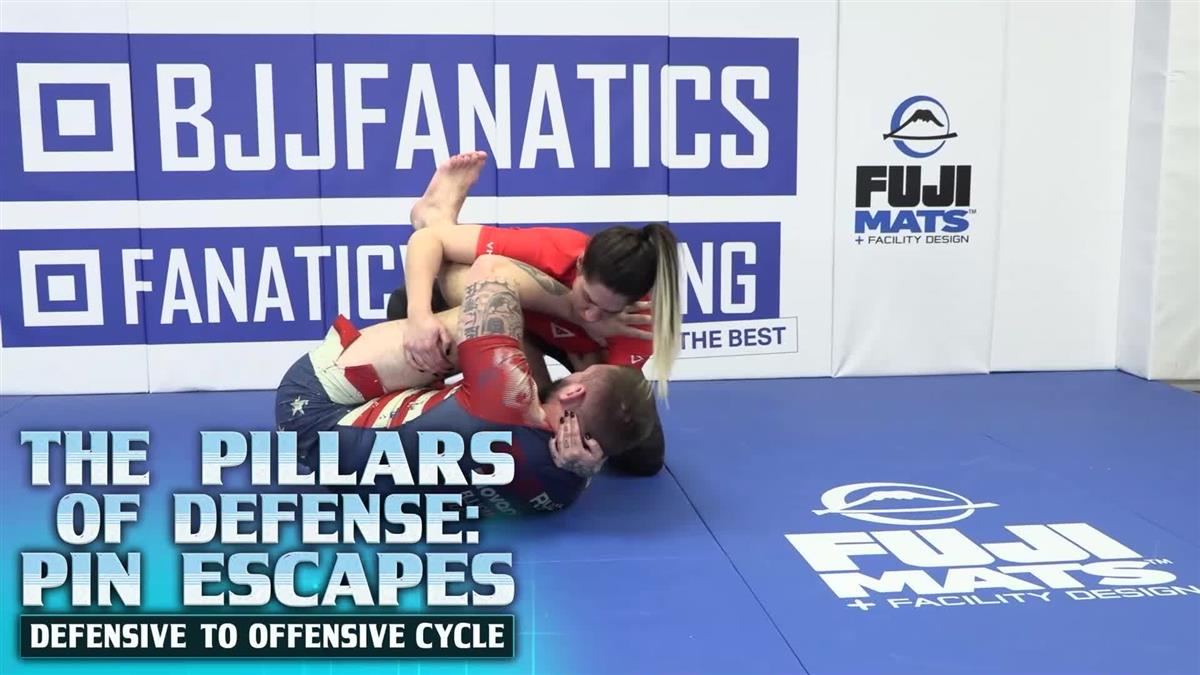 The Pillars of Defense: Pin Escapes - Defensive to Offensive Cycles by Gordon Ryan image 4