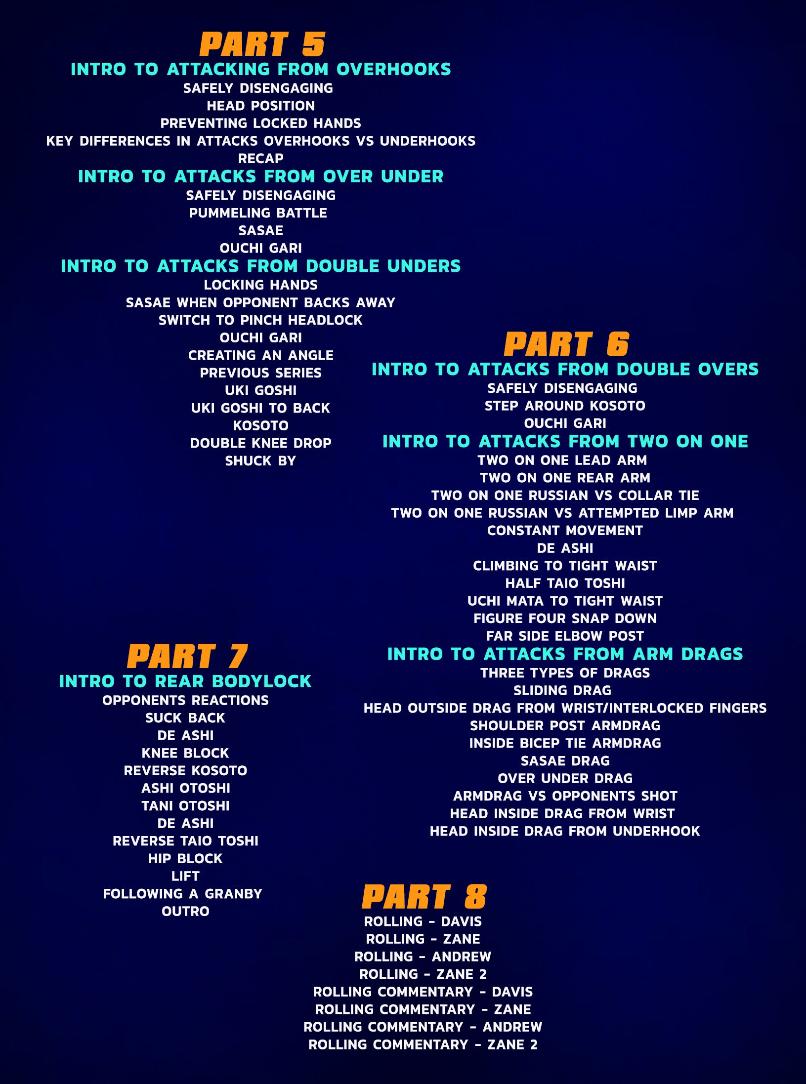 Systematically Attacking The Scrimmage: Upper Body Takedowns by Gordon Ryan image 2
