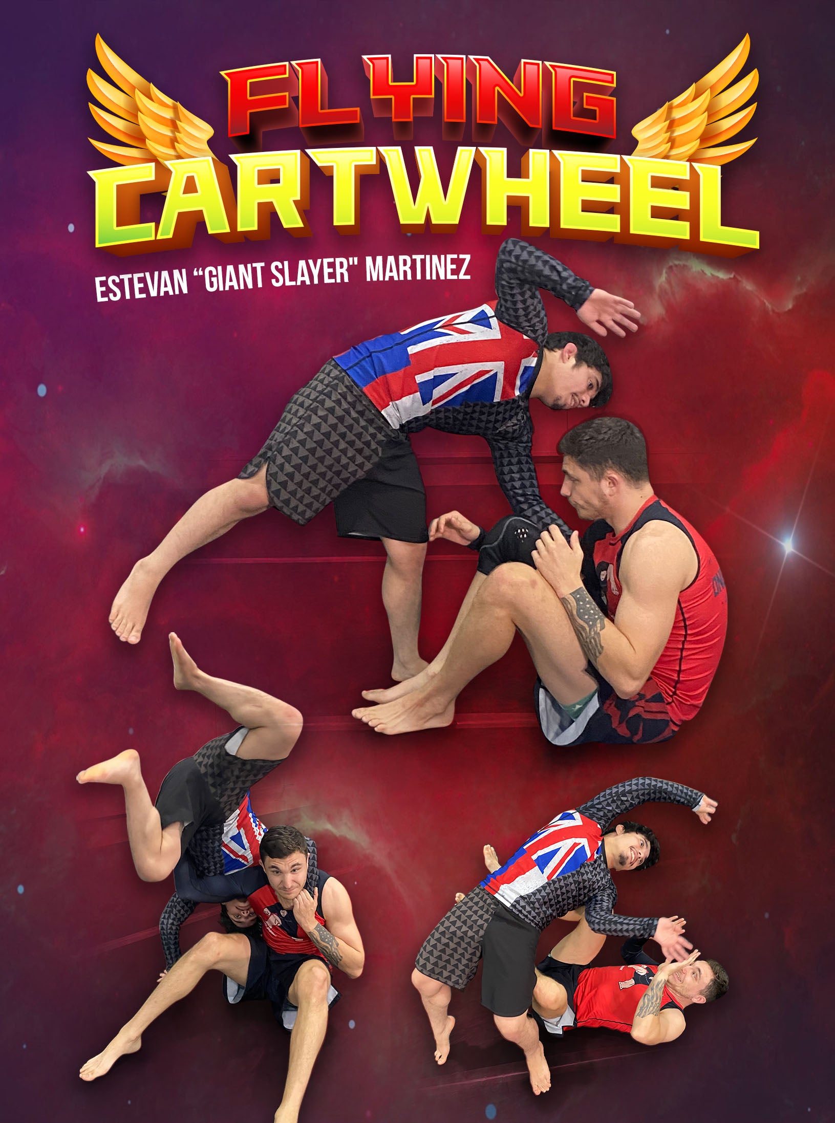 Flying Cartwheel by Estevan Martinez