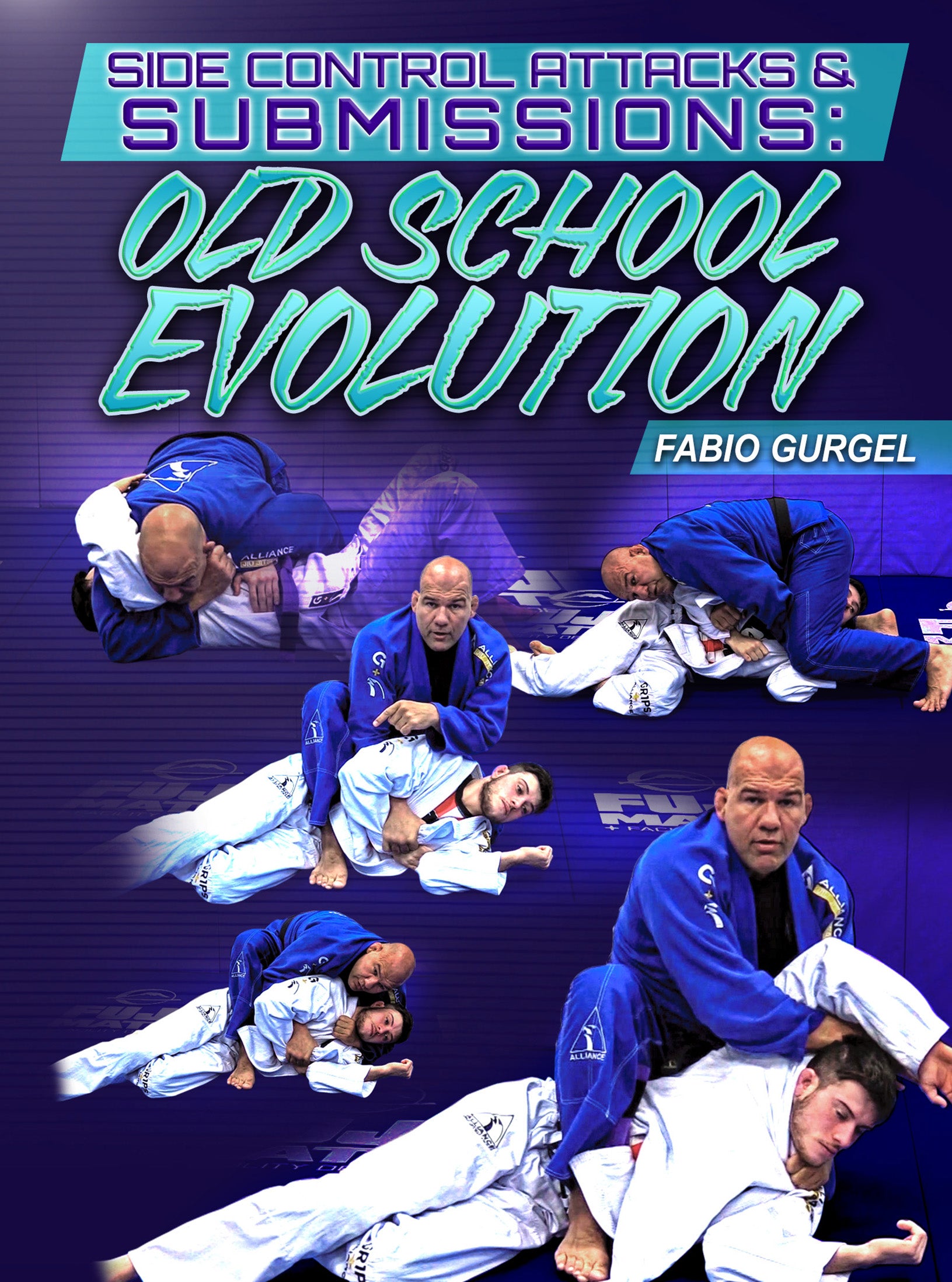 Side Control Attacks & Submissions: Old School Evolution by Fabio Gurgel image 1