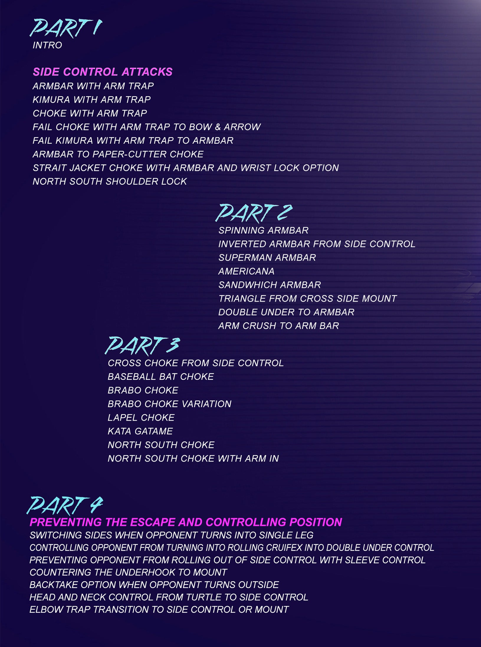 Side Control Attacks & Submissions: Old School Evolution by Fabio Gurgel image 2