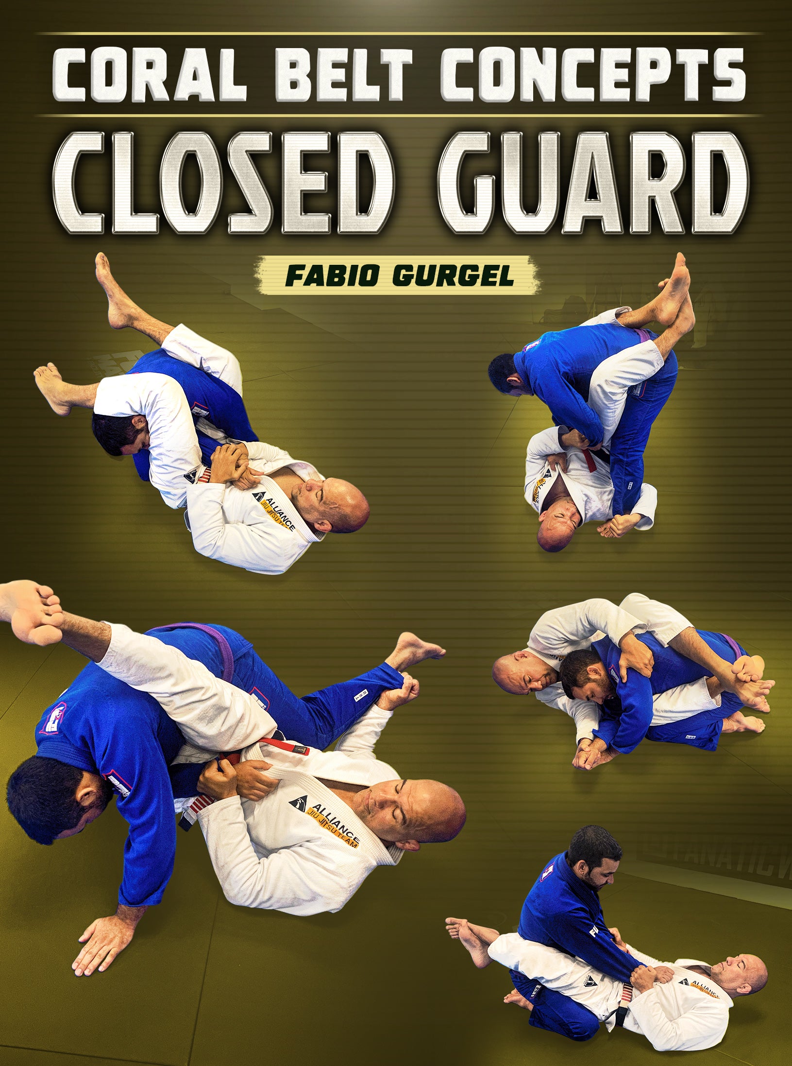 Coral Belt Concepts: Closed Guard by Fabio Gurgel image 1
