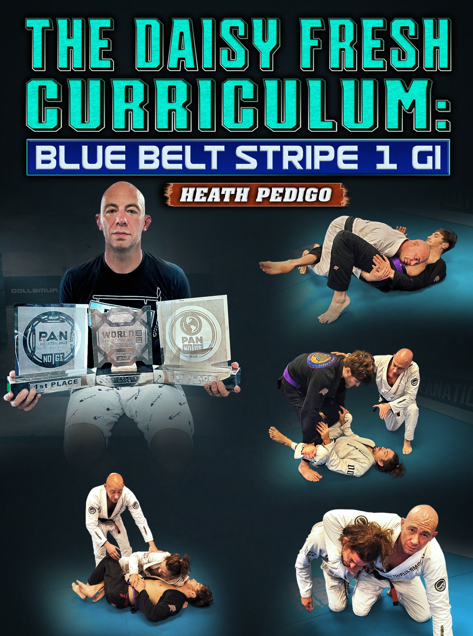 The Daisy Fresh Curriculum: Blue Belt Stripe 1 Gi by Heath Pedigo