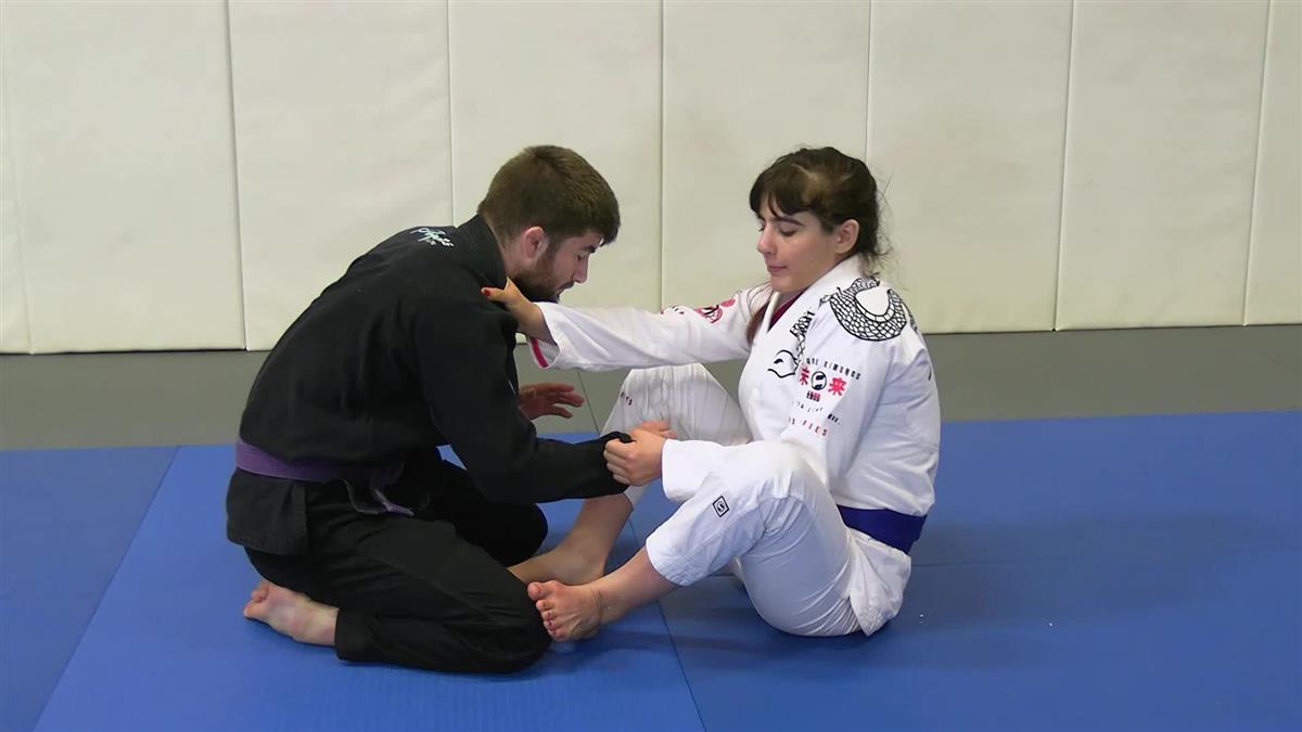 Submitting From The Open Guard In The Gi by Helena Crevar image 4
