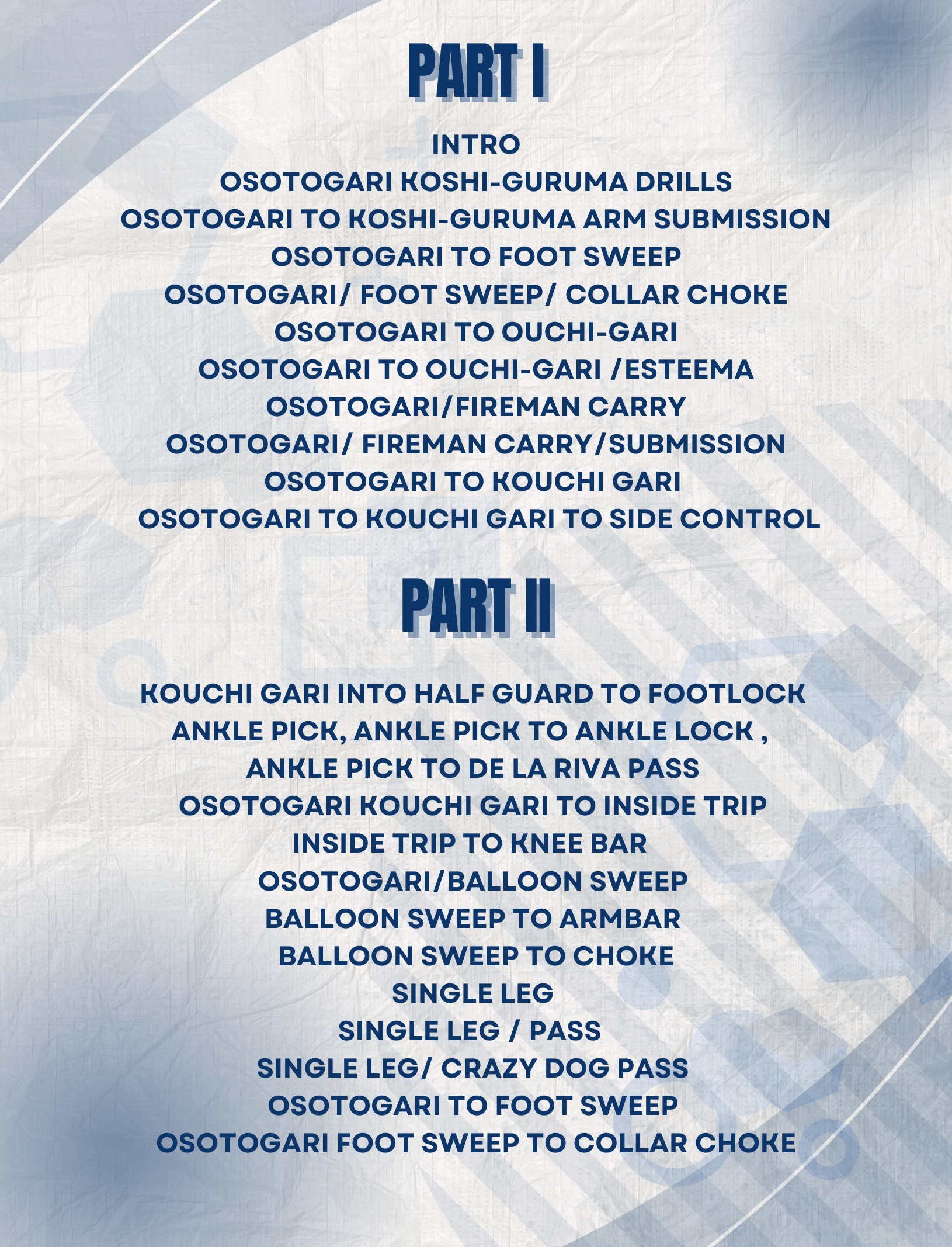 Osoto Gari for Jiu Jitsu by Jackson Nagai image 2