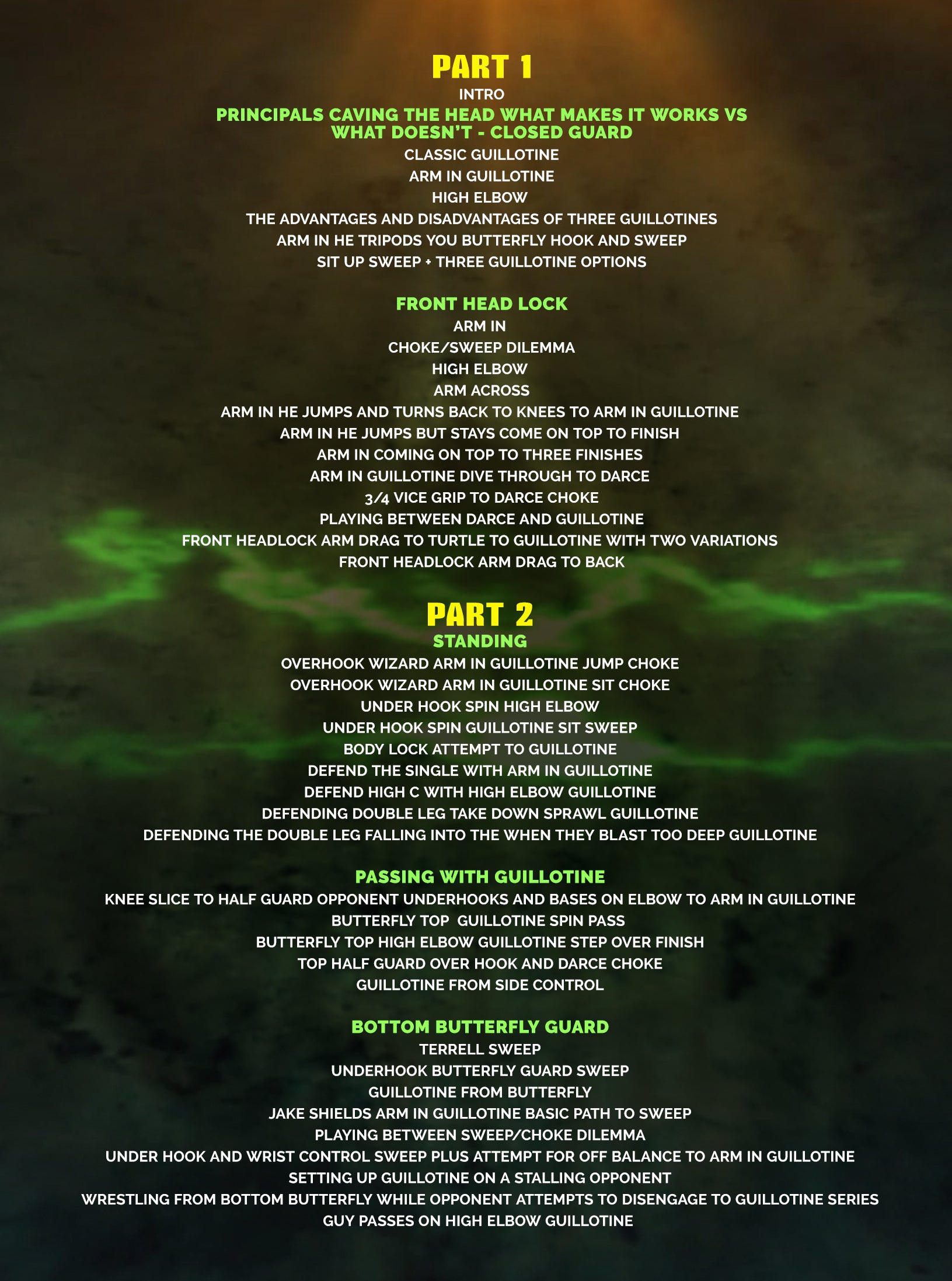 The American Jiu Jitsu Guillotine System by Jake Shields image 2